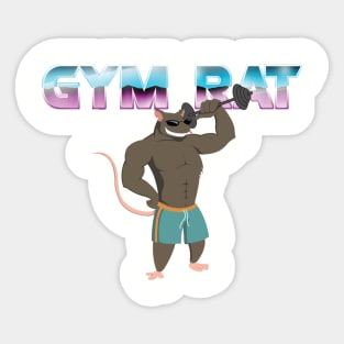 Gym Rat Sticker